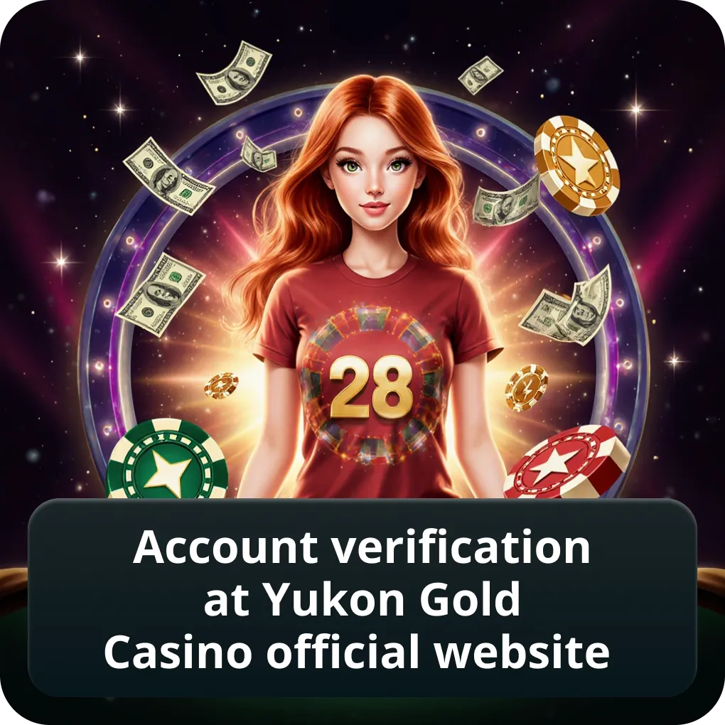 Account verification at Yukon Gold Casino official website